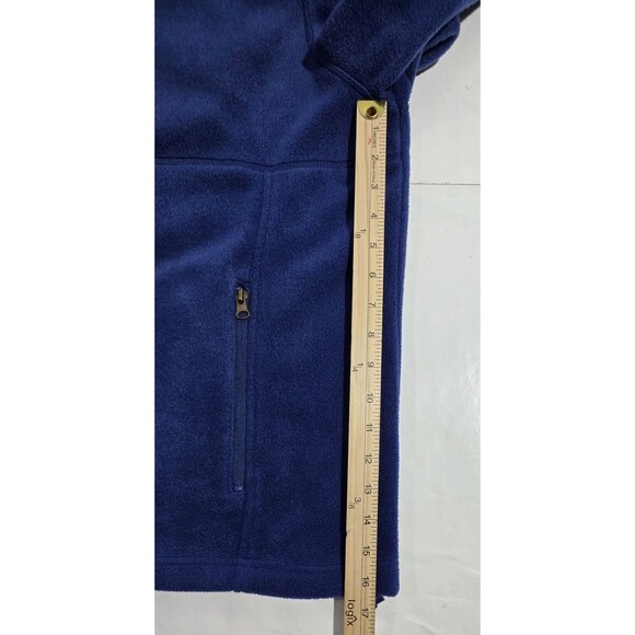 Stanley Fleece Royal Blue Full Zip Performance Jacket Mens Size XL Drawstring - Picture 10 of 14